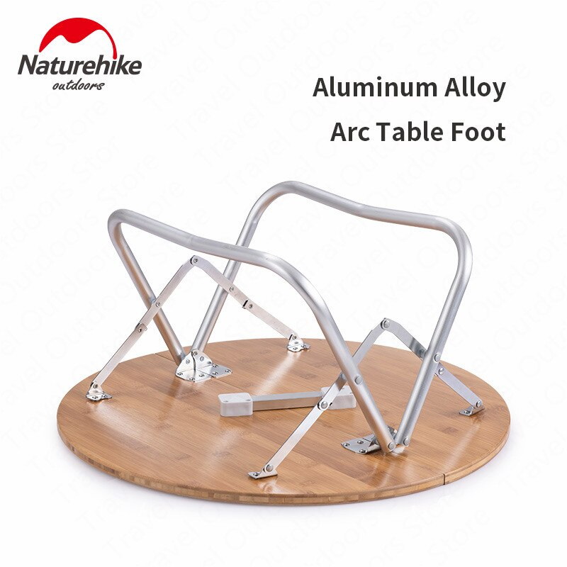 Naturehike foldable bamboo round table Table NH19JJ003 009