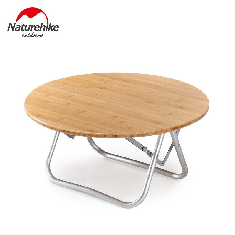 Naturehike foldable bamboo round table Table NH19JJ003 014