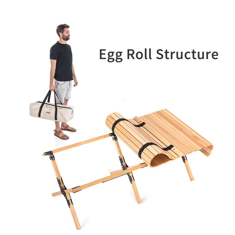 Naturehike outdoor folding egg roll table Table NH19JJ009 003