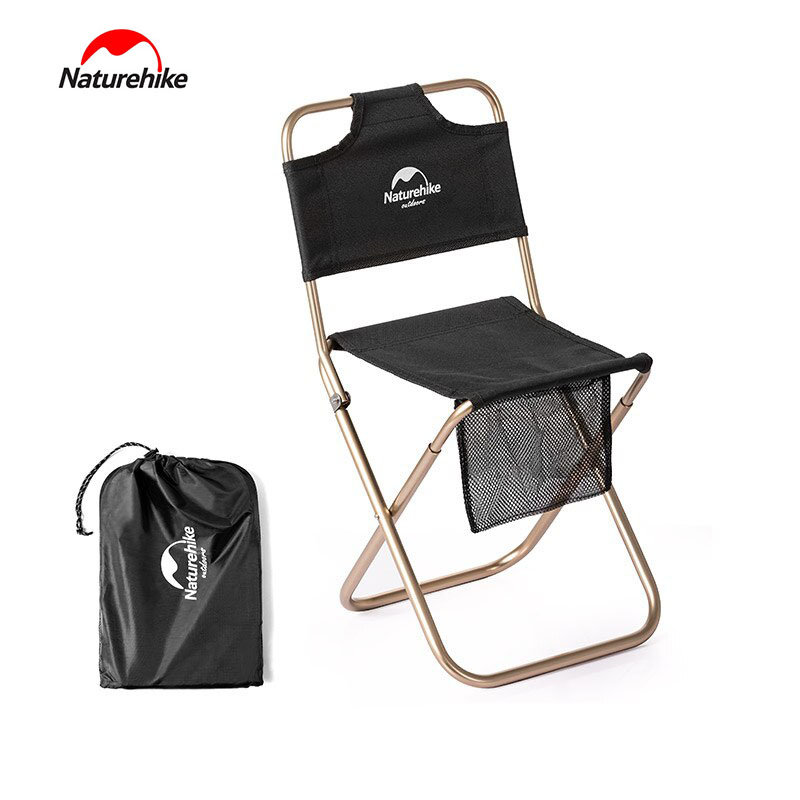 naturehike camping stool with backrest NH18M001 Z 01