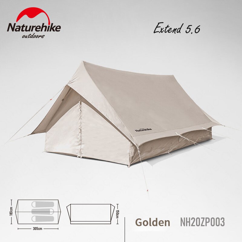 naturehike extend 5 6 cotton tent image NH20ZP003 01
