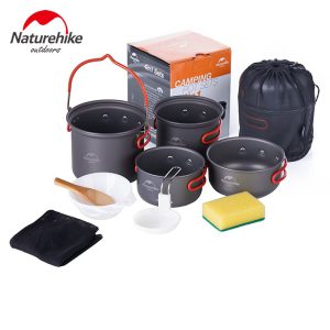 naturehike nh18t018 g four in one camping pot set 08