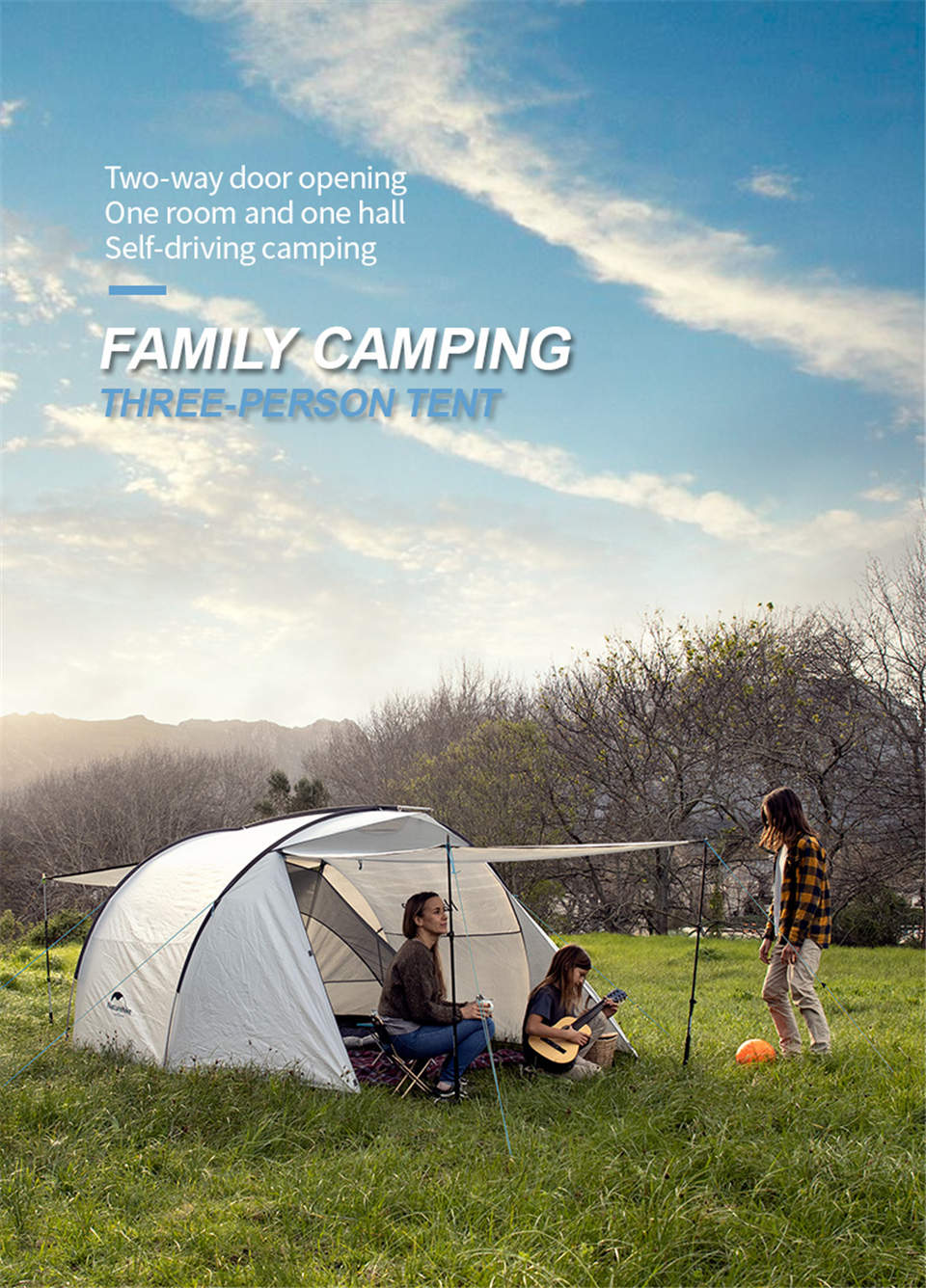 Yunqu 3 Family Tent