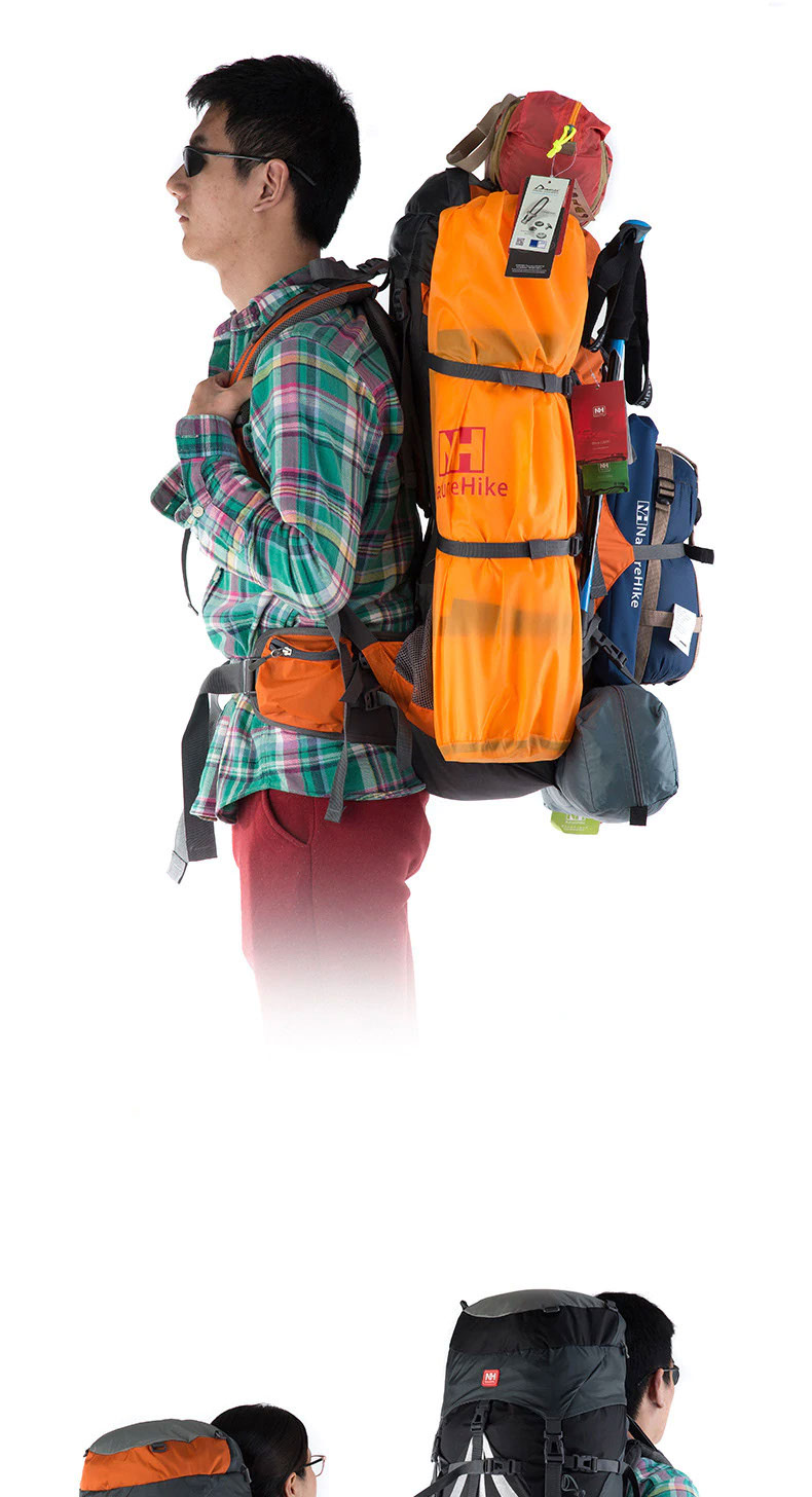 naturehike backpack 70l NH70B070 B 09