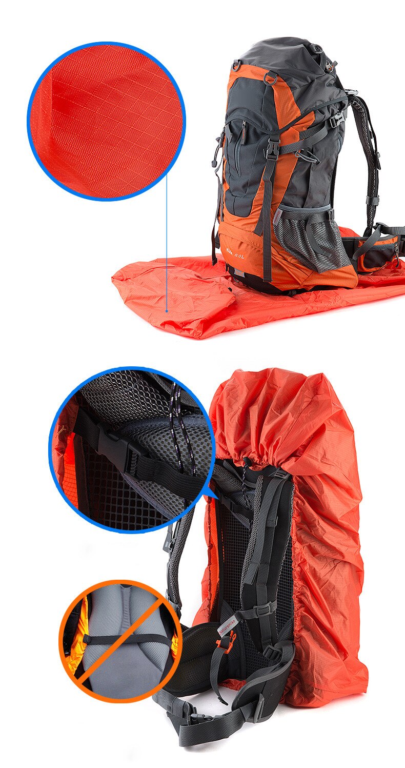 naturehike backpack cover ผ้าคลุมกระเป๋ากันน้ำ NH15Y001 Z 07