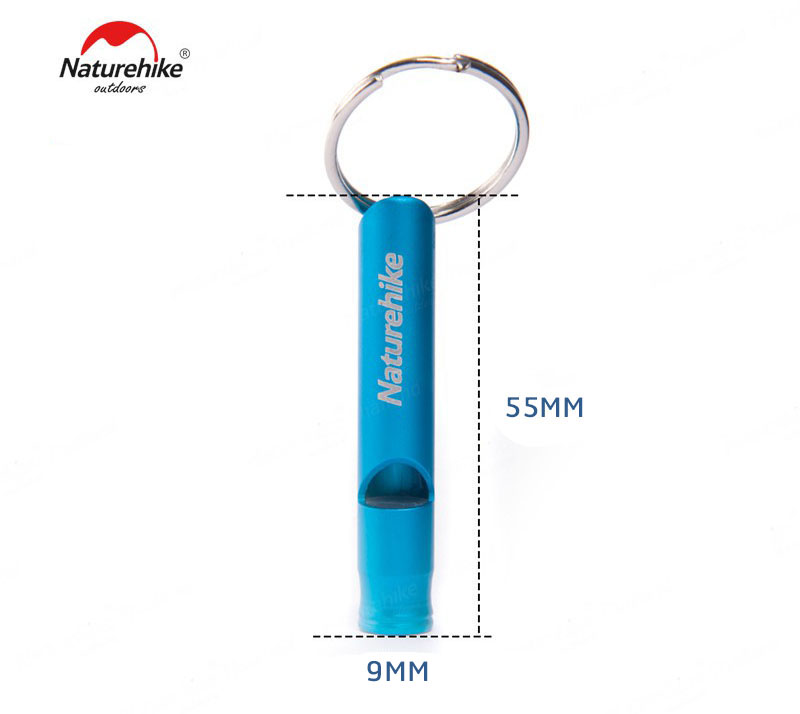 naturehike emergency whistle ultralight short 55mm พวงกุญแจนกหวีด NH15A002 J 04