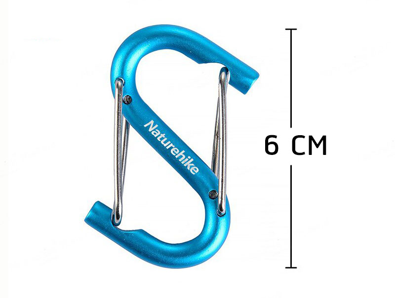 naturehike s shape carabiner two way clip lock NH15A003 H 03