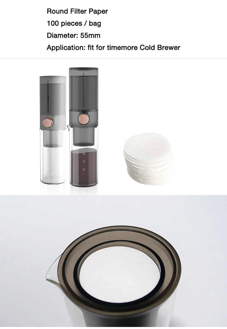timemore coffee paper filter for ice dripper กระดาษกรองกาแฟ 02
