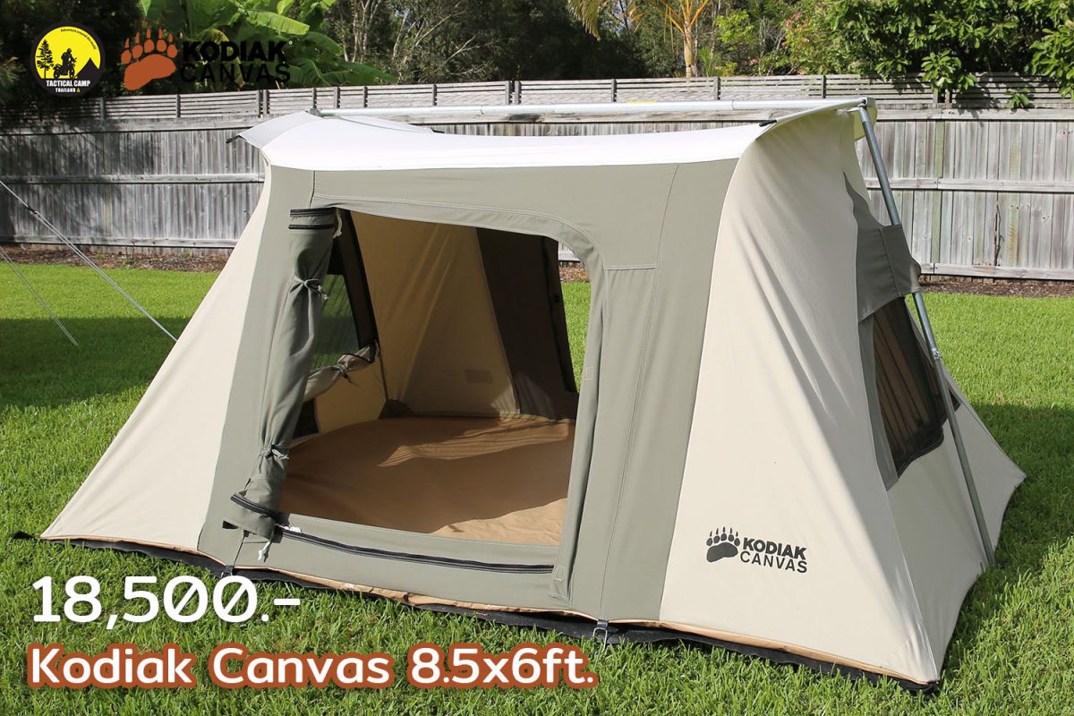Kodiak Canvas 8.5x6 ft. 2 Person Flex Bow VX Canvas Tent เต็นท์ผ้าแคนวาส 02