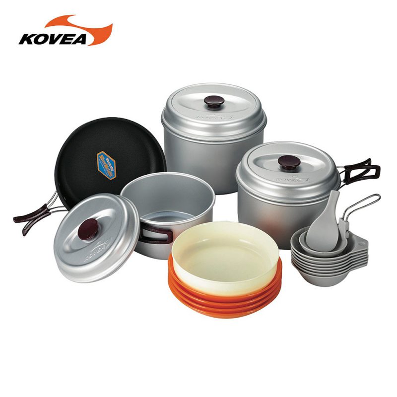 kovea silver 78 cooking camping set 1