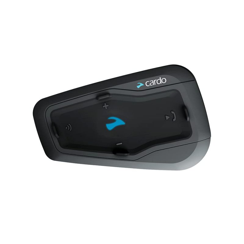 cardo freecom 2 plus motorcycle 2 way bluetooth communication system headset 1