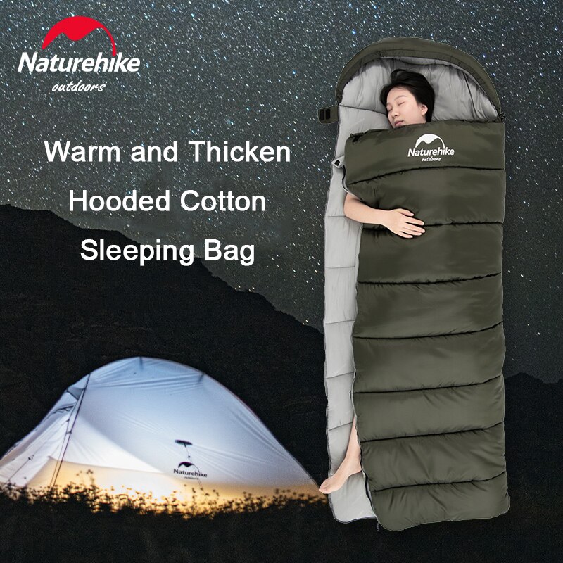 Naturehike U Series Hood 3 Season Stitchable Sleeping Bag Ultralight 2