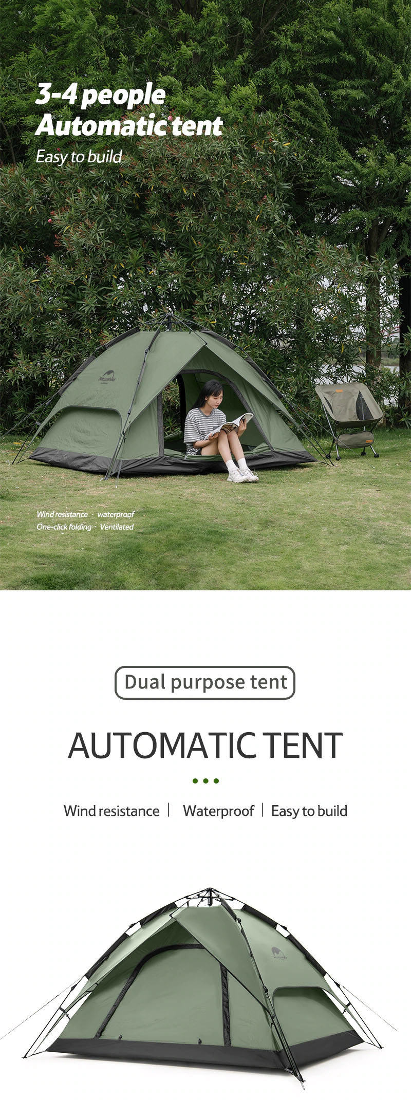 naturehike automatic tent nh21zp008 8