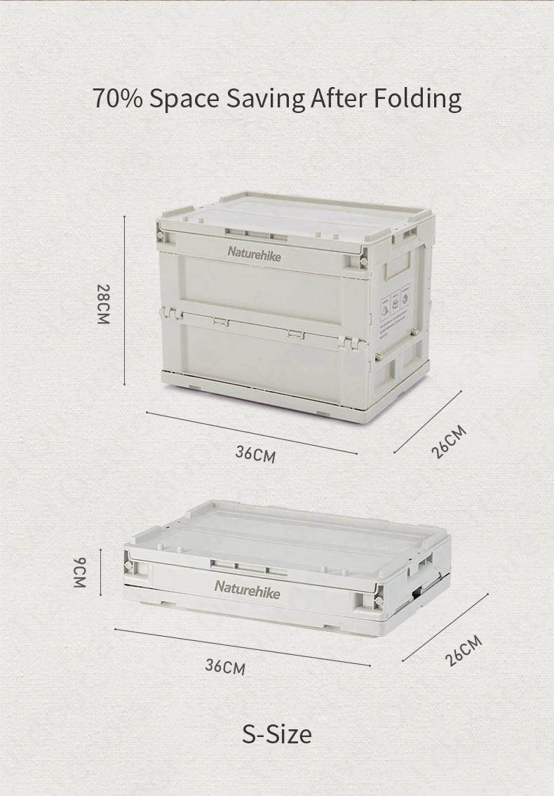 NH20SJ036 PP Folding Storage Box 17