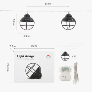 Outdoor atmosphere string lights NH21ZM001 5