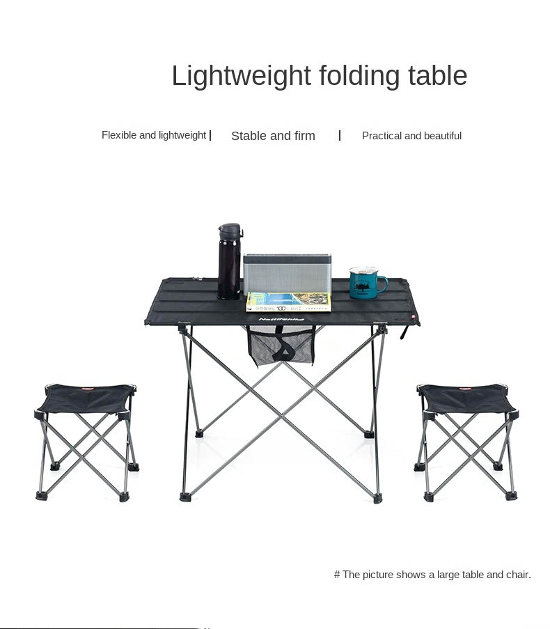 Outdoor lightweight folding table NH20JJ020 12