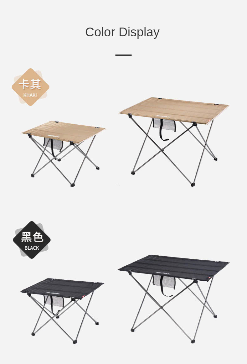 Outdoor lightweight folding table NH20JJ020 19