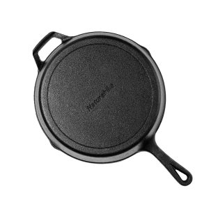 naturehike frying pan cast iron pot 10 inch 02