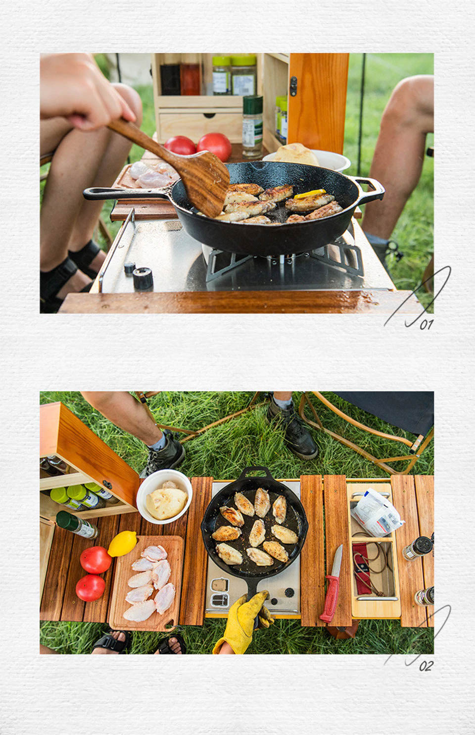 naturehike frying pan cast iron pot 10 inch 09
