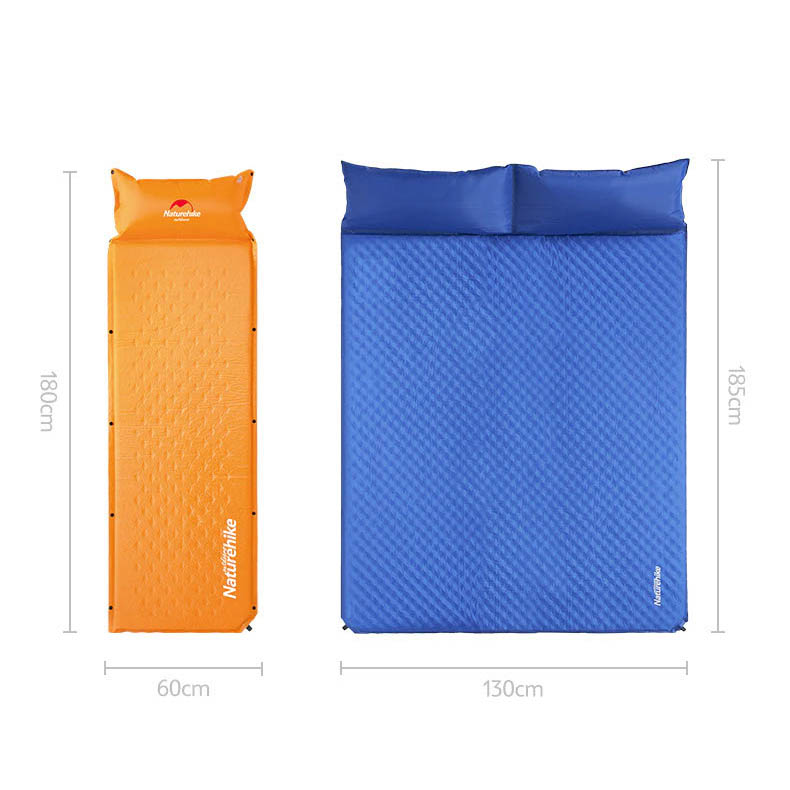 naturehike nh18q010 d couple inflatable mat with pillow updated 13