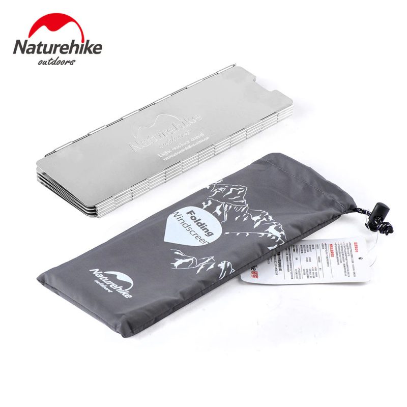 Naturhike Ultralight Outdoor 8 Plates Foldable Wind Shield For Camping Stoves Cooker NH15F008 B 3