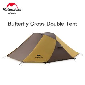naturehike butterfly cross double tent nh21yw13201