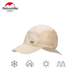NATUREHIKE NH21FS503 UPF 50 Double brim UV protection peaked cap 07