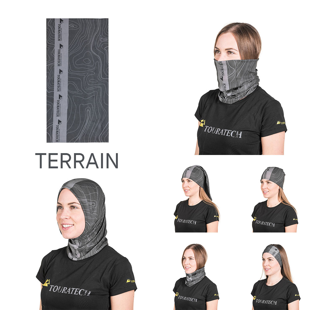 touratech Multi functional head cloth Terrain 02