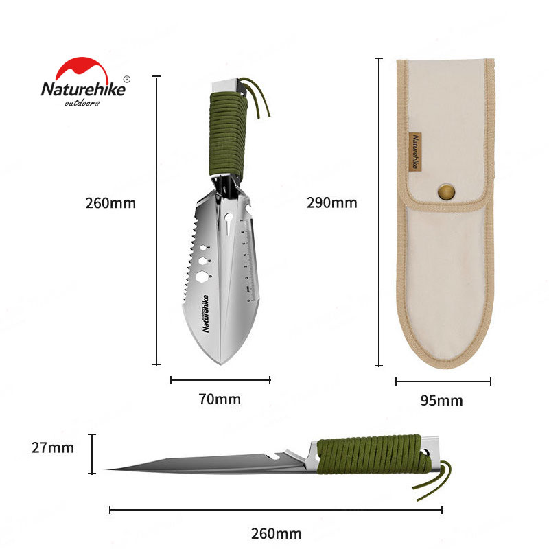 NATUREHIKE Multifunction Hand Shovel 7 in 1 Multifunctional Tools 05