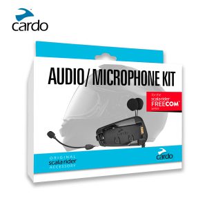 cardo audio and microphone kit for freecom series 2