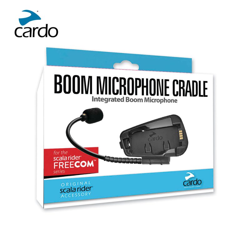 cardo boom microphone cradle for freecom series 2