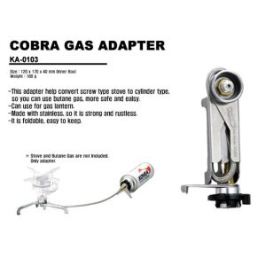 kovea cobra gas adapter ka 0103 05