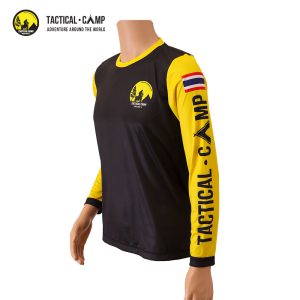 tactical camp thailand com long sleeve jersey shirt black yellow 03