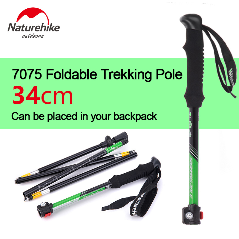 Naturehike Stick Trekking Poles Ultralight Alpenstock 5 Hiking Stick 1