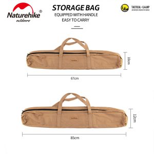 naturehike nh20pj201 canopy pole storage bag camel cover